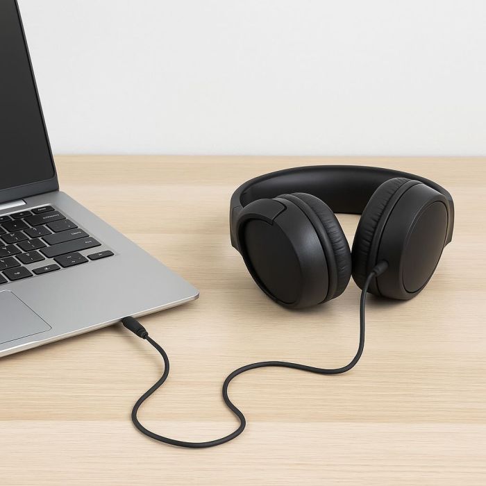 Câble TRS à TRRS, Transmission Stable Durable 3.5mm Mâle à Mâle Angle Droit Mécanisme d'Adaptation de Couleur pour Microphone Vidéo