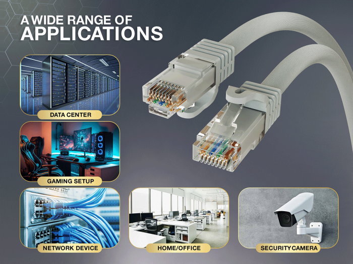 0.5ft Cat6a UTP 10G Ethernet Network Patch Cable Snagless 24AWG Bare Copper, Gray
