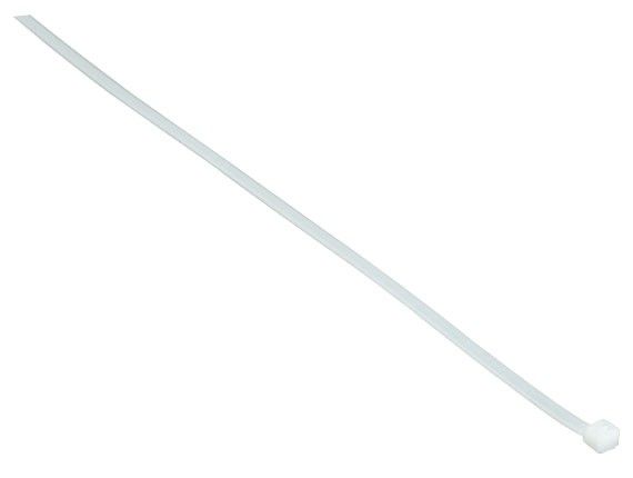 8in Cable Tie (40 lb.) 100pcs/Bag, UL, White Color