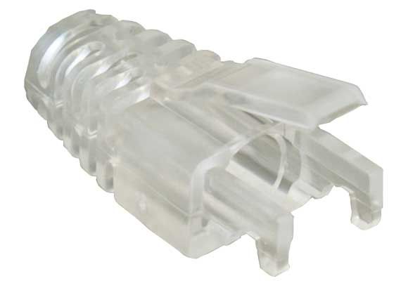 Cat6 RJ45 Clear Color Strain Relief Boot