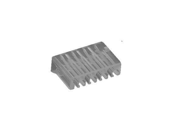 Cat6 Modular Plug for Round Solid Cable, w/Insert-2