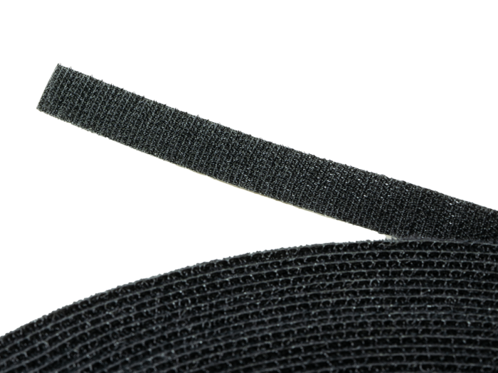 VELCRO® ONE-WRAP® 1/2in X 25Yard Cable Management Hook and Loop Cable Tie Roll, Black