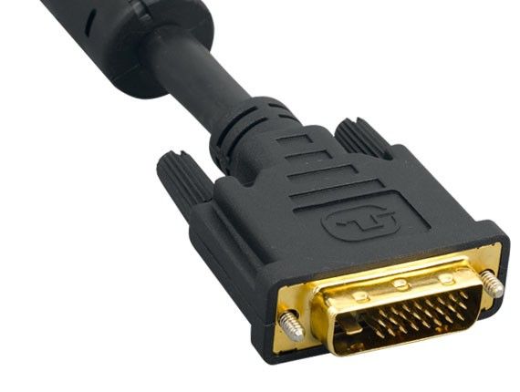 2m Dual Link Digital Video DVI-D Cable, Male to Male, Black