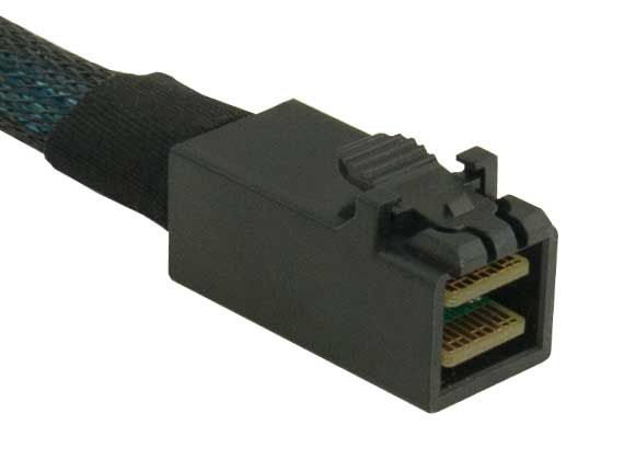 0.5M 30AWG Internal HD Mini SAS Cable (SFF-8643 to SFF-8643)