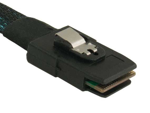 1M 30AWG Internal HD Mini SAS (SFF-8643) to Internal Mini SAS 36pin (SFF-8087)