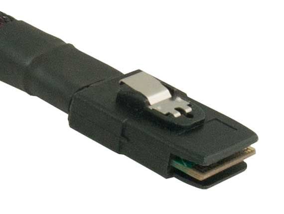 0.5M 30AWG Internal Mini SAS 36pin (SFF-8087) Male with Latch
