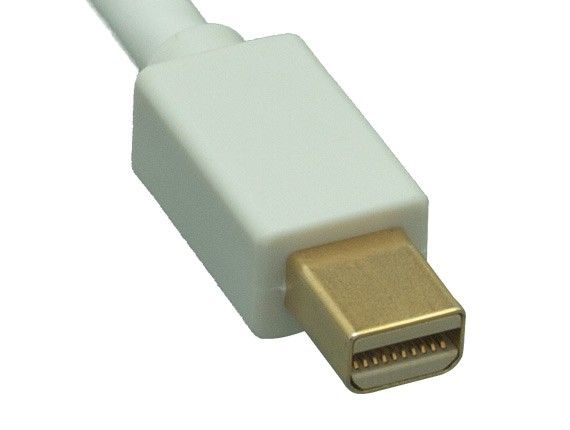 6ft Mini DisplayPort to DisplayPort Cable with Secure Latch, 4K @60Hz, 32AWG, White