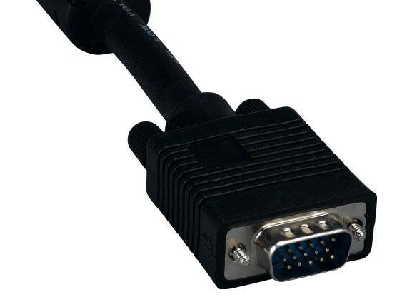 15ft SVGA HD15 M/F Monitor Extension Cable with Ferrites