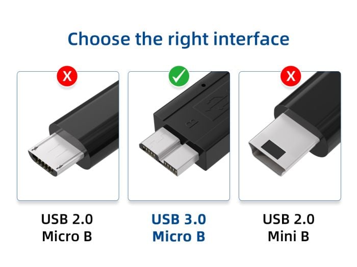 Cavo USB 3.0 A maschio a B maschio 2 m, J·Long Superspeed intrecciato USB 3.0 tipo A a B maschio, compatibile con stampanti, docking station, scanner, hub USB e altri dispositivi (2