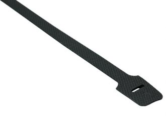 13in Hook-and-Loop Velcro Cable Tie, 10pcs/Bag