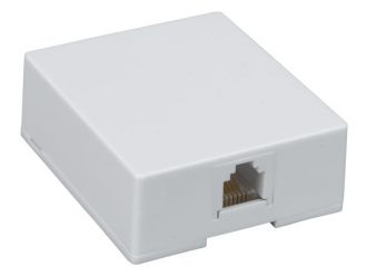 1-port 6P6C Surface Mount Box