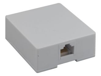 1-port 8P8C Surface Mount Box