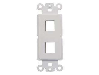 2-port Decorator Style Wall Plate