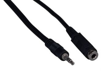 3.5mm Stereo M/F Audio Extension Cable
