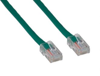 1ft Cat5e 350 MHz UTP Assembled Ethernet Network Patch Cable, Green