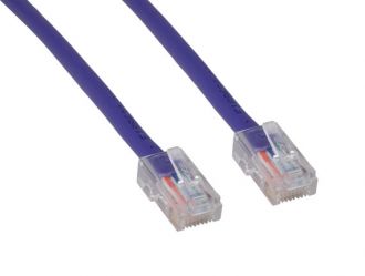 14ft Cat5e 350 MHz UTP Assembled Ethernet Network Patch Cable, Purple