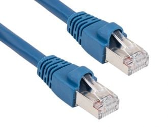 3ft Cat6 550 MHz Snagless Shielded Ethernet Network Patch Cable, Blue