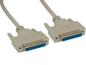 DB25 F/F RS-232 Serial Cable