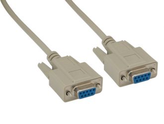 DB9 F/F RS-232 Serial Cable