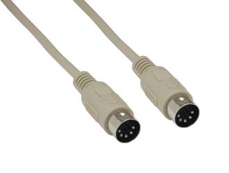 15ft DIN5 M/M AT Keyboard Cable