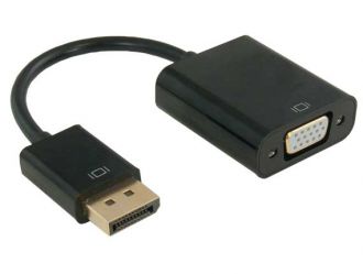 Displayport Male to VGA Female Adapter Cable