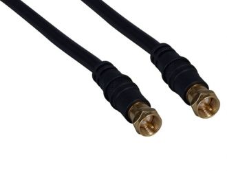 F-Type M/M RG-6 Coaxial Cable