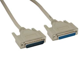 IEEE-1284 DB25M/F Parallel Cable