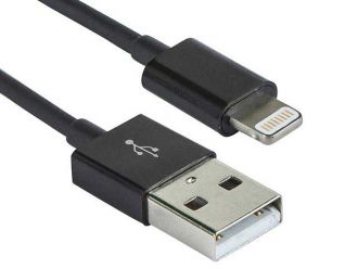 3ft MFi Certified Lightning to USB Charge/Sync Cable for Apple iPod, iPhone, iPad, Black