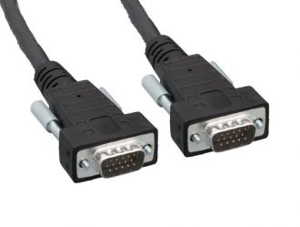 Plenum-rated (CMP) SVGA HD15 M/M Monitor Cable