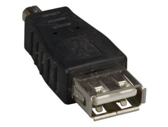 USB A Female to Mini B 4 Pin Male Adapter-B