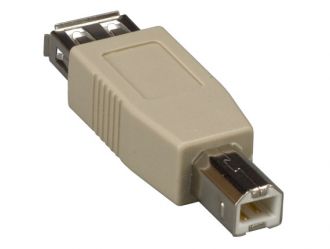 USB Type A Female to Type B Male Adapter