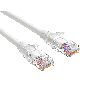 1ft Cat6 Ethernet Patch Cable with Clear Boot, UTP, Pure Bare Copper, White thumbnail
