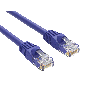 50ft Cat6 UTP Ethernet Network Patch Cable Snagless 24AWG Bare Copper, Purple thumbnail