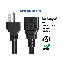 10ft Heavy-Duty NEMA 5-20P to NEMA 5-20R 12 AWG Extension Power Cord
d

 thumbnail