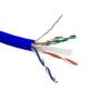 1000ft Cat6 550 MHz Shielded Stranded Bulk Cable, Blue thumbnail