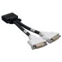 8in DMS-59 to DVI-I Dual Link Splitter Cable thumbnail
