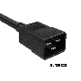 15ft 12 AWG IEC320 C20 to IEC320 C19 Heavy Duty Power Cord 20A 250V  thumbnail