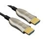 150ft Ultra High Speed 8K HDMI Fiber Optic Cable (AOC), HDMI 2.1, CL3 Rated, 8K Support, UL, Black  thumbnail