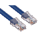 2ft Cat6 UTP Non-Booted Ethernet Network Patch Cable 24AWG Bare Copper, Blue thumbnail