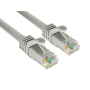 0.5ft Cat6a UTP 10G Ethernet Network Patch Cable Snagless 24AWG Bare Copper, Gray thumbnail