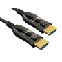 100ft High Speed HDMI Fiber Optic Cable (AOC), HDMI 2.0, Plenum Rated, 4K Support, UL, Black thumbnail