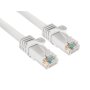 50ft Cat6a UTP 10G Ethernet Network Patch Cable Snagless 24AWG Bare Copper, White thumbnail