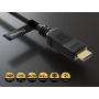 75ft High Speed Active HDMI Cable with Ethernet, HDMI 1.4, CL3 Rated, 4K Support, 24 AWG, Black thumbnail