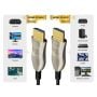 150ft Ultra High Speed 8K HDMI Fiber Optic Cable (AOC), HDMI 2.1, CL3 Rated, 8K Support, UL, Black  thumbnail