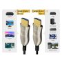 50ft Ultra High Speed 8K HDMI Fiber Optic Cable (AOC), HDMI 2.1, CL3 Rated, 8K Support, UL, Black  thumbnail