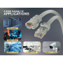 0.5ft Cat6a UTP 10G Ethernet Network Patch Cable Snagless 24AWG Bare Copper, Gray thumbnail