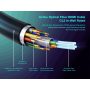 100ft High Speed HDMI Fiber Optic Cable (AOC), HDMI 2.0, CL3 Rated, 4K Support, UL, Black    thumbnail