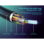 100ft High Speed HDMI Fiber Optic Cable (AOC), HDMI 2.0, Plenum Rated, 4K Support, UL, Black thumbnail