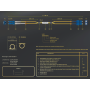 2m OS2 Short Boot LC TO SC UPC Duplex Corning Fiber Optic Cable Single-Mode 9/125 LZSH/OFNR Rated, Yellow thumbnail