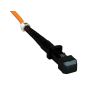 1m OM1 MTRJ to MTRJ Duplex Corning Fiber Optic Cable MultiMode 62.5/125 OFNR Rated, Orange thumbnail